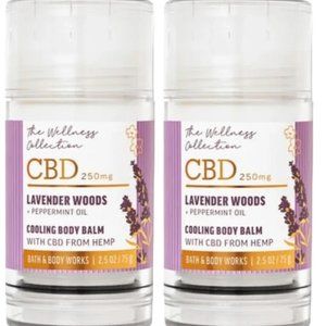 Bath & Body Works Lavender Woods Cooling Body Butter Balm Set of 2